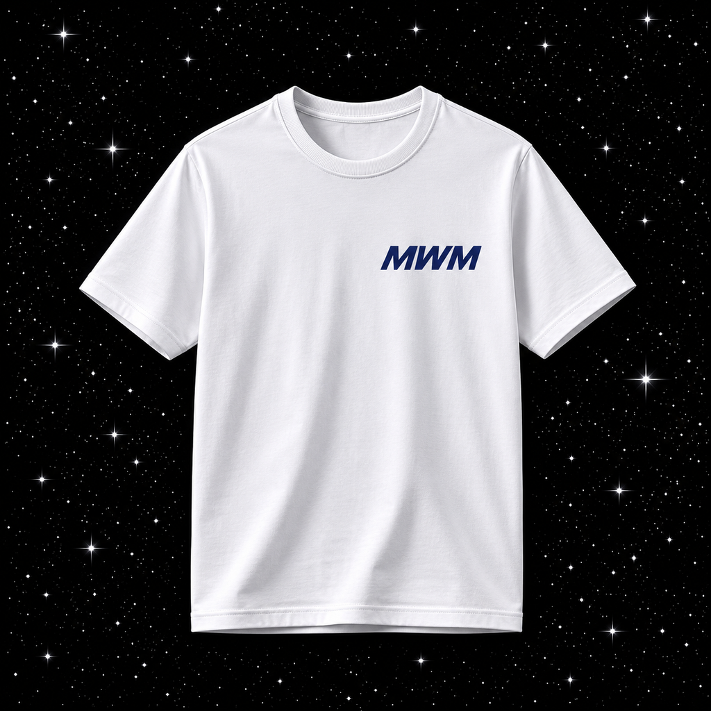 White MW Mods T-Shirt